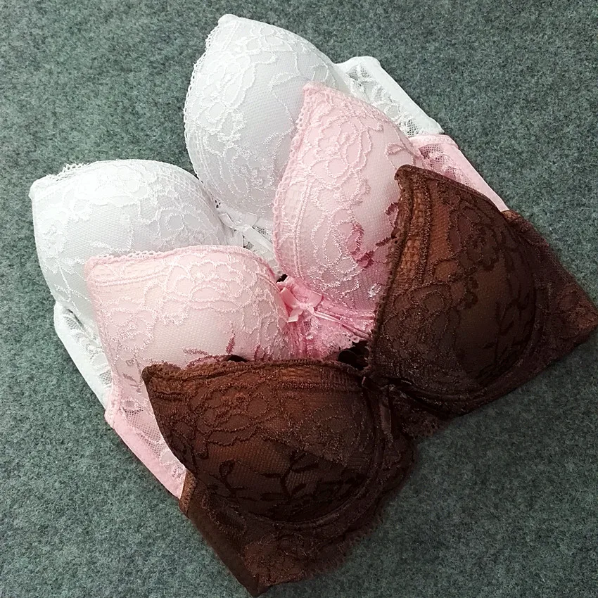 

Women's Sexy Smooth Seamless Essential thick Padded Plush up Underwire Full Coverage T-shirt Bra 75-85B cups H237