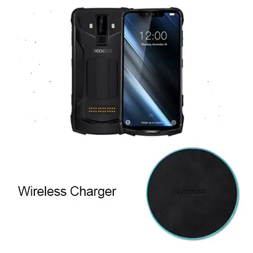 IP68/IP69K DOOGEE S90 модульный прочный мобильный телефон 6,18 дюймов дисплей 5050 мАч Helio P60 Восьмиядерный 6 ГБ 128 ГБ Android 8,1 16,0 M Cam - Цвет: add wireless charger