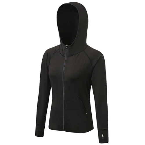 Black Yoga Jacket Womens