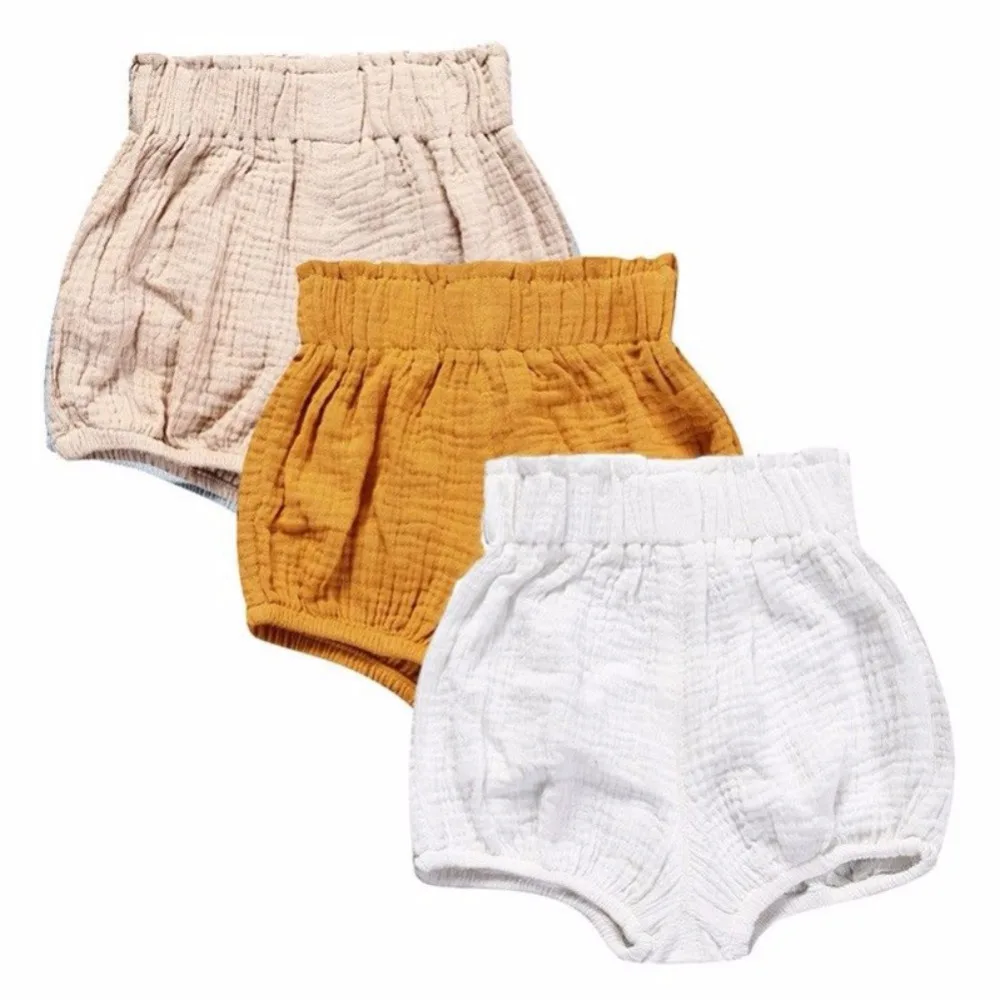 Новинка, милые детские штаны для новорожденных мальчиков и девочек, Короткие трусы подгузники, трусики для детей от 9 до 24 месяцев
