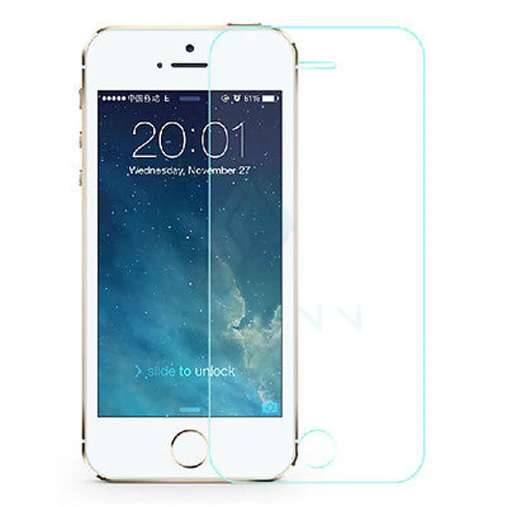 

New For iPhone 5s glass 0.3 mm on the for iphone 5s tempered glass screen protection film for iphone 5/5s glass screen protecto