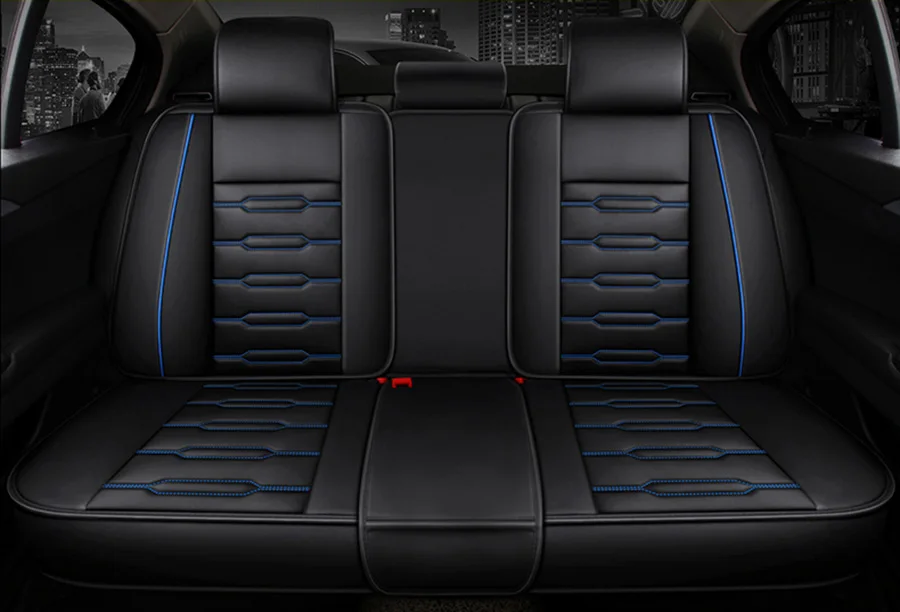 Передний+ Великую Китайскую Мультфильм кожаный универсальный чехол для автомобильных сидений для Honda accord 7 8 9 civic CRV CR-V 2013 2012 2011 авто