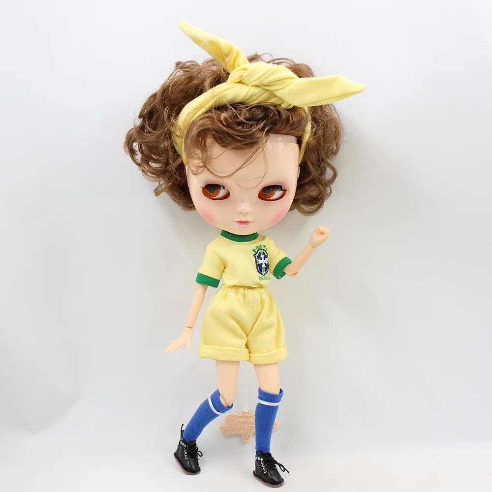 

Fortune Days ICY DBS Doll 1/6 Clothes New high quality football jersey suit wild for Neo blyth icy DBS doll 30cm toys