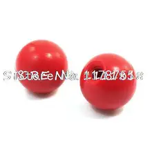 2 в одном 10 мм Нитки 40 мм Диаметр красный круглый Пластик мяч рукоятка
