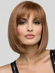 

2015 New Arrived Cheap Straight Heat Resistant 30CM Synthetic Short Bob Hair Wigs For Womens Natural Wig Three Colors
