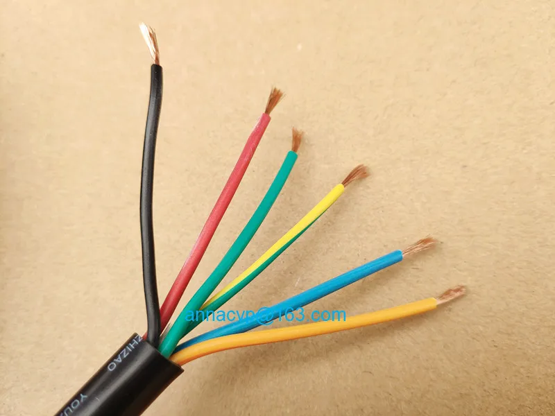 bulk trailer cable wire 6 cores 3