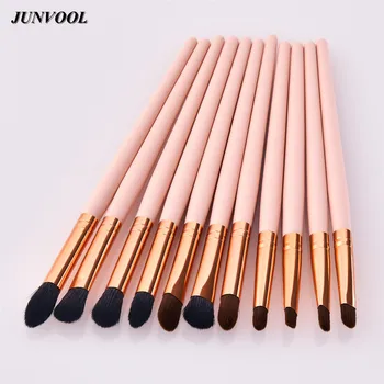 

New Fashion Eyes Make Up Brush 11Pcs Multifunctional Makeup Brushes Face Concealer Eyeshadow Eyeliner Eyebrow Maquillaje Tool