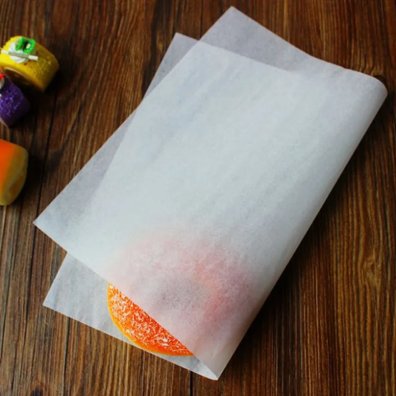250pcs 500pcs/pack Food Wrappers Paper For Bread Sandwich Burger Fries