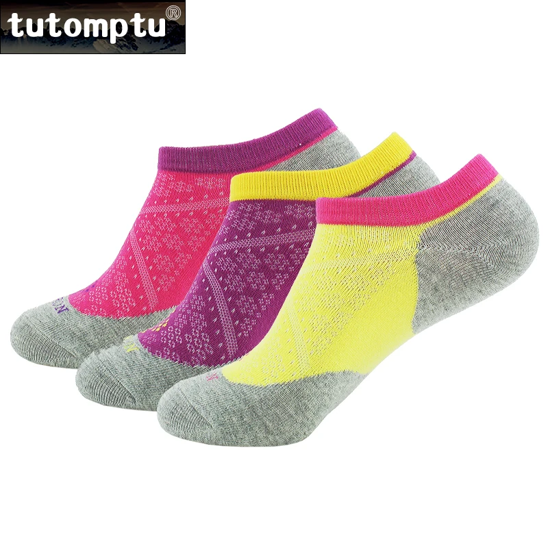 

Tutomptu 1 Pairs Cotton Men Women Sock Slippers Breathable Sport Socks Professional Outdoor Running Boat Socks