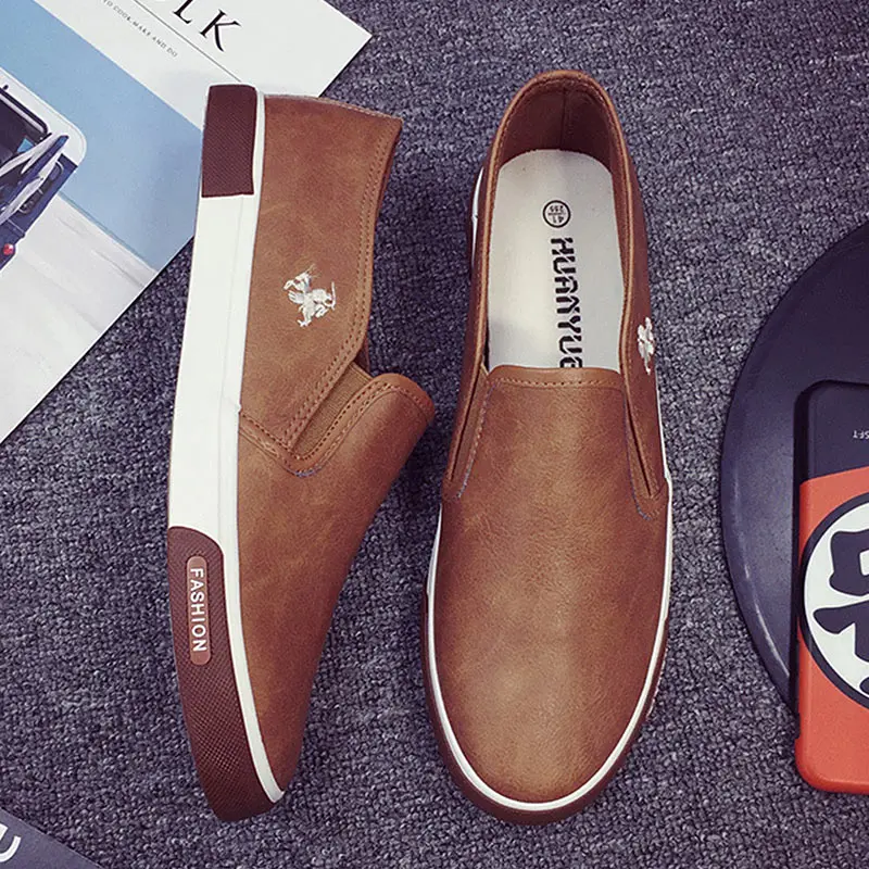 Summer Men Casual Shoes Loafers Breathable Flats Shoes slip on Shallow Comfortable Zapatos Hombre Plus Size 39-45