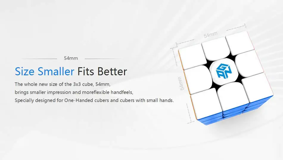GAN 354 м Магнитный 3x3x3 волшебный куб 3x3 GAN 354 м Cubo Magico GAN354M скоростной куб головоломка антистрессовые игрушки для детей