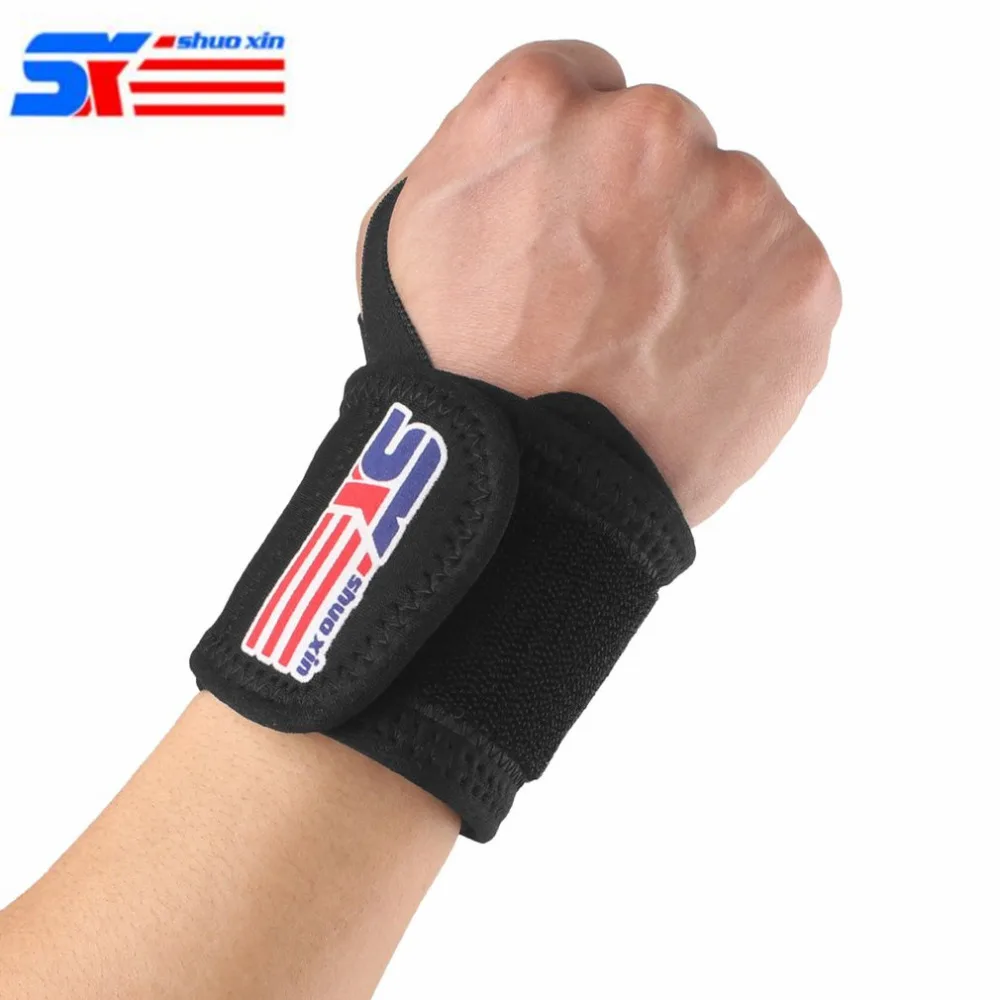 SX503 Monolithic Elastic Stretchy Wrist Guard Thumb Loop Protectors