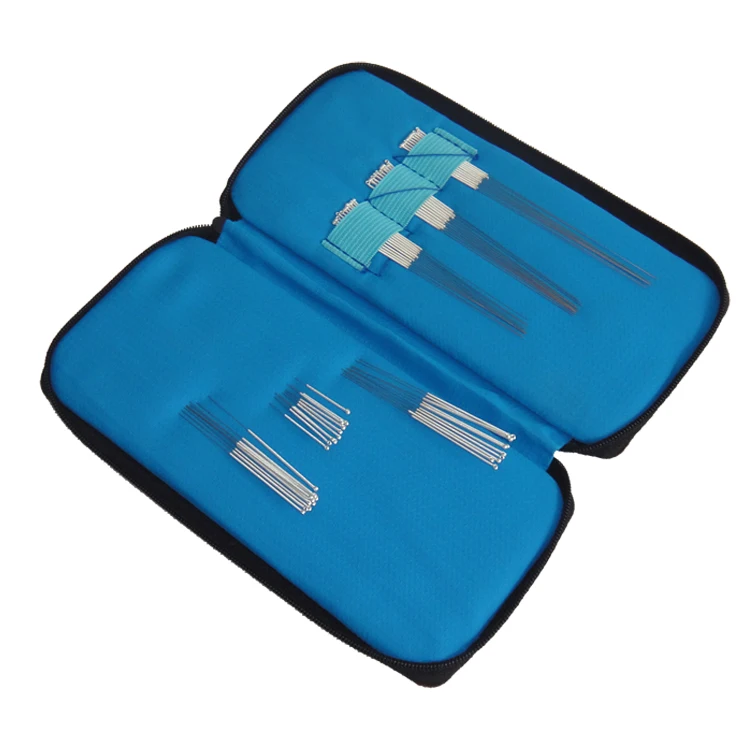 Non disposable Sterile handle acupuncture needles silver needles