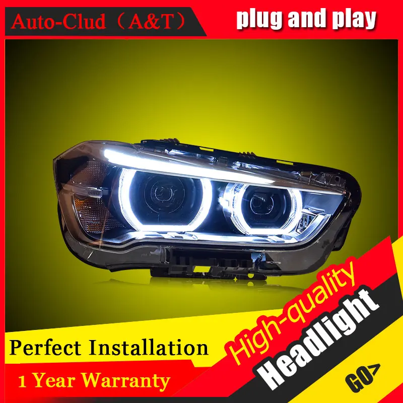 ^Cheap Auto Clud Car Styling For BMW X1 headlights 2016-2017 For X1 head lamp led DRL front Bi-Xenon Lens Double Beam HID KIT ^Cheap Auto Clud Car Styling For BMW X1 headlights 2016-2017 For X1 head lamp led DRL front Bi-Xenon Lens Double Beam HID KIT