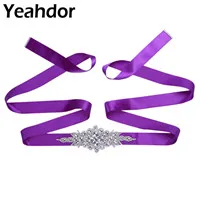 Женский расшитый кристаллами и стразами ленточный пояс для Свадебные платья Дамская принцесса вечернее платье для выпускного вечера пояс ручной работы