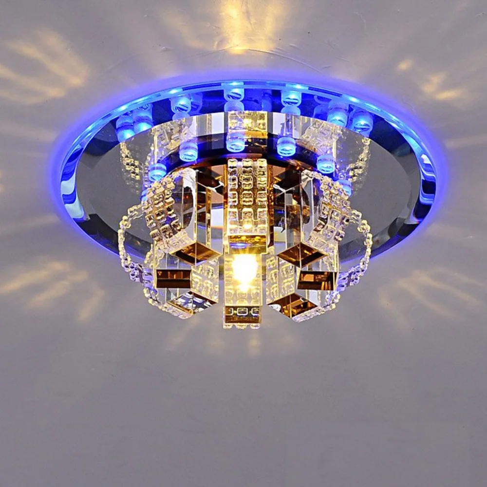 

ANTINIYA Modern Crystal LED Ceiling Lamp Ceiling Light Fixture Lighting Ceiling Lights For Living Room Aisle Corridor Kitchen