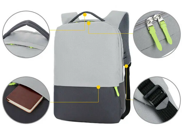 14 дюймов ноутбук рюкзак бизнес ноутбук сумка компьютер ранец рюкзак для acer