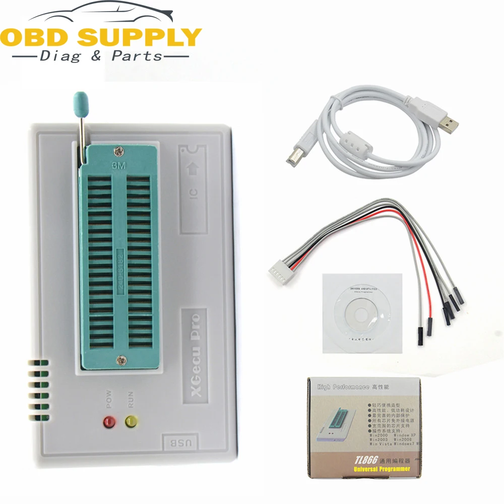 Оригинальный MiniPro TL866A программист TL866 Универсальный MCU USB EZP2013 RT809F V7.21 TL866II плюс