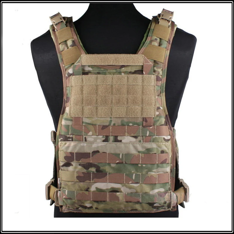 Wargame Army Combat Painball APC Tactical Molle Rrv Vest Back Panel ...