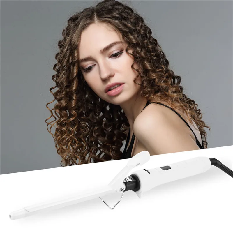 

Professional Hair Curler for Small Hair Wave Small Curling Iron with Temperature Adjusted Mini Hair Styler with LED Display 13mm