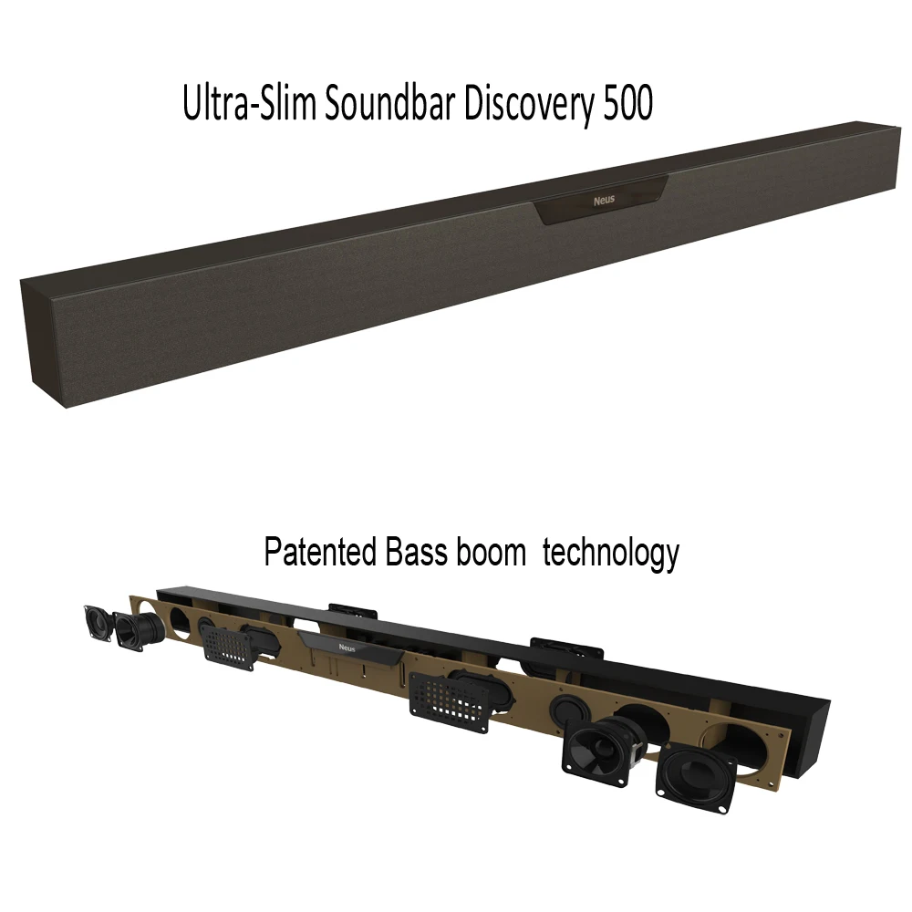Sounderlink Neus 2 канальный Деревянный беспроводной Bluetooth динамик vitrual объемный звук