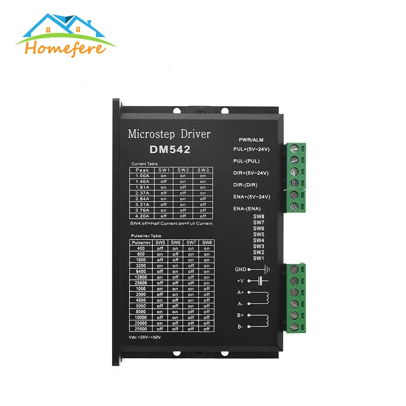 2 Stepper Driver Microstep DM542