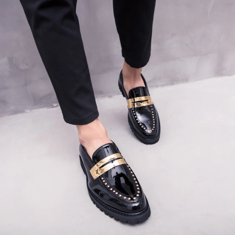 Fashion outdoor Leather Casual Loafers Men Comfortable men Shoes Man Leather working Business Slip-On dressing Shoes men w5 casual shoes,casual sneakers,leather shoes,fashion sneakers