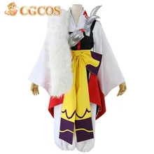 Cgcos Косплэй костюм Inuyasha Sesshomaru в Розничная/ Хэллоуин для рождественской вечеринки форма
