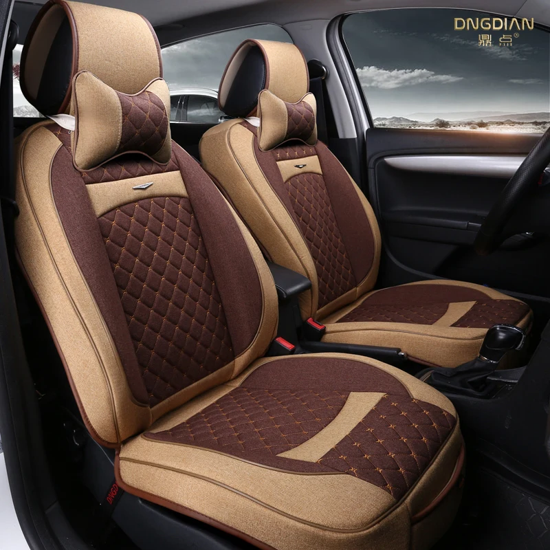 

DNGIAN D05 Virgo Series 6D Styling Breathable Hemp Cushion Classic Universal Car Seat Cover
