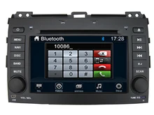 Wince 6 0 CAR DVD PLAYER Sunplus 8288T solution FOR TOYOTA PRADO LC120 Autoradio stereo multimedia