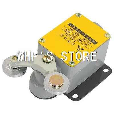 

LX2-222 220VDC 380VAC 20A 60Hz 1NO 1NC Double Rotary Roller Lever Limit Switch