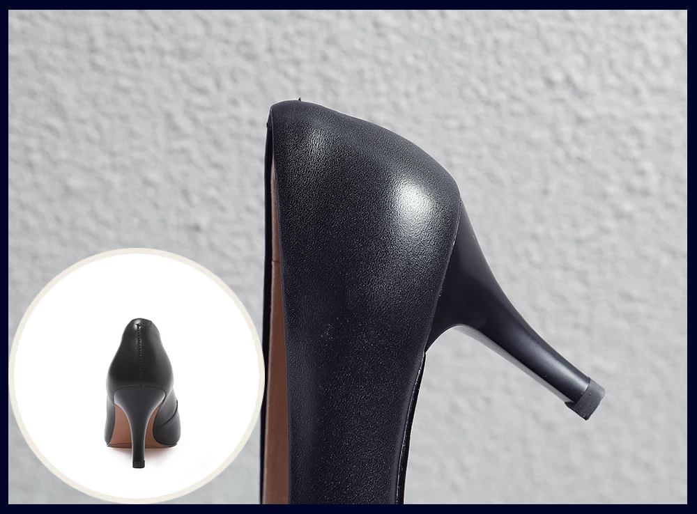 SOPHITINA/стильные женские туфли-лодочки из натуральной кожи на высоком каблуке; пикантные туфли с острым носком; повседневная женская обувь на тонком каблуке; SO219