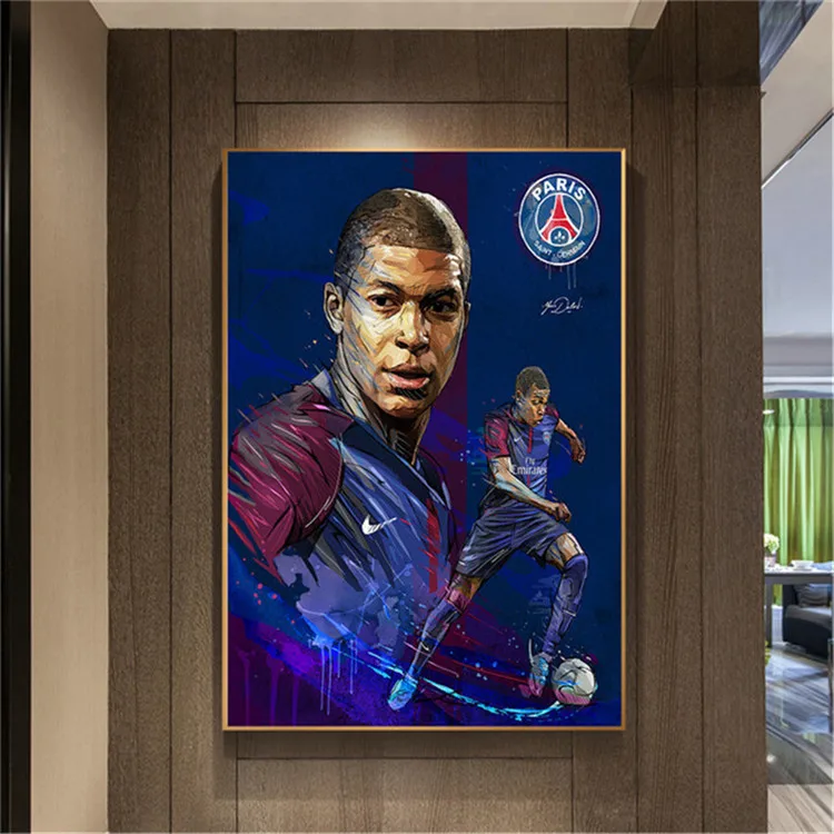 5d полная дрель Алмазная картина Аргентина Футбол Звезда Kylian Mbappe фото домашний декор DIY Алмазная вышивка распродажа