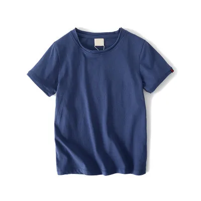 Vidmid детский летние футболки для мальчиков футболка с короткими рукавами для девочек-подростков детская одежда для маленьких мальчиков; повседневные футболки для маленьких мальчиков, футболки 7072 04 - Цвет: as photo