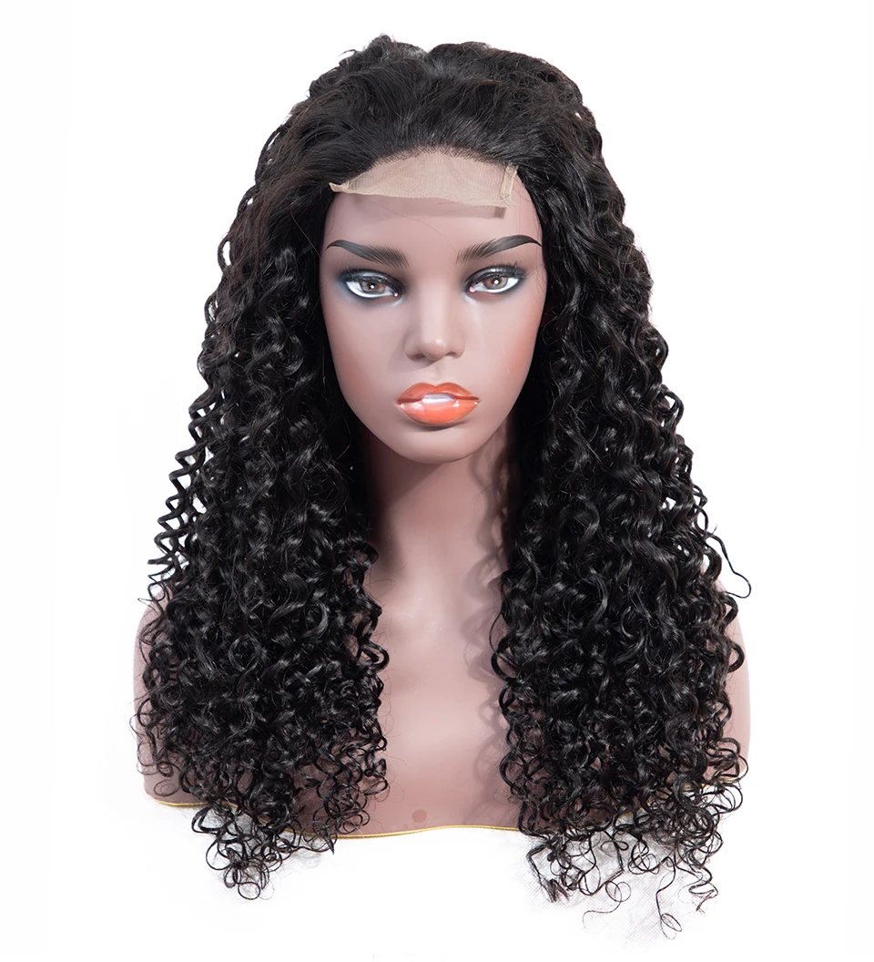 curly human hair wig