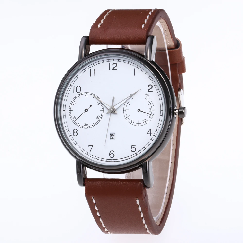 Relojes 2018 Watch Men Fashion Business Quartz Mens Watch Luxury Brand Complete Calendar Waterproof Wristwatch Relogio Masculino