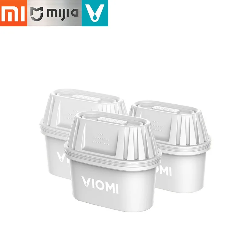 Xiaomi VIOMi фильтрующий элемент с активированным углем и ионным обменом смоляные фильтры 7 мультиэффект фильтрации 3 шт. фильтровальный чайник - Цвет: 3pcs