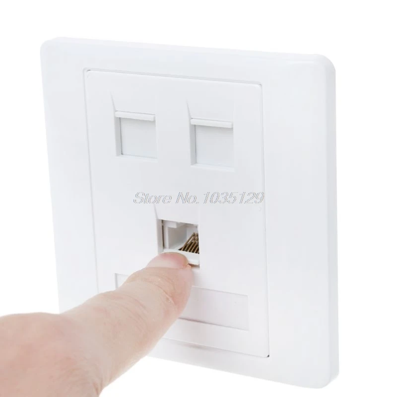 Компьютерная панель типа 86 сетевой модуль CAT5E разъем кабеля RJ45 оптовая продажа и