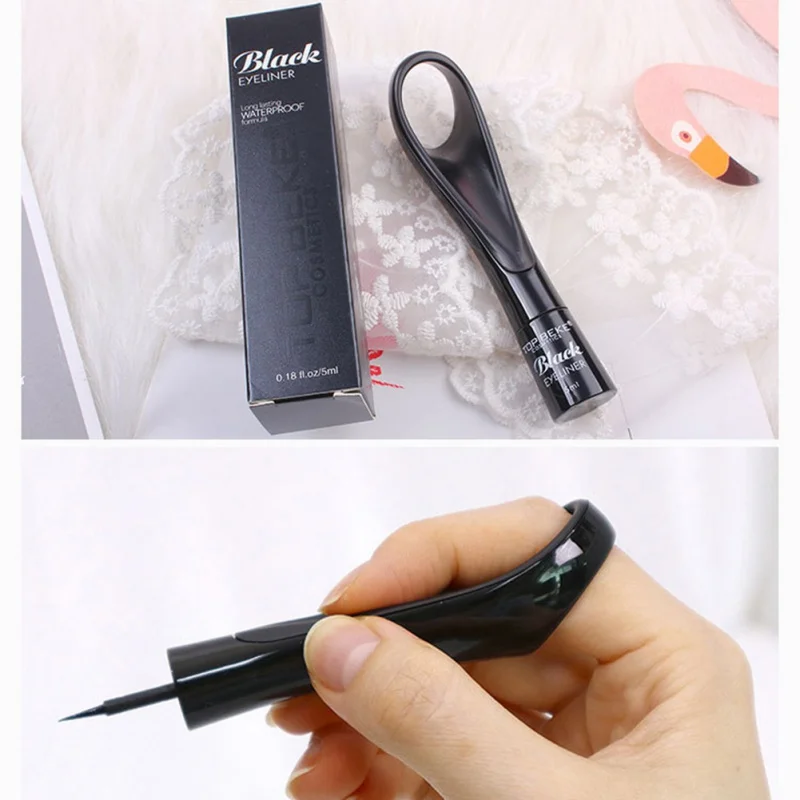 1PC Natural Liquid Eyeliner Pencil Waterproof Long Lasting Makeup Pigmented Ring Shape Easy to Draw Eye Liner Pen 1PC Natural Liquid Eyeliner Pencil Waterproof Long Lasting Makeup Pigmented Ring Shape Easy to Draw Eye Liner Pen