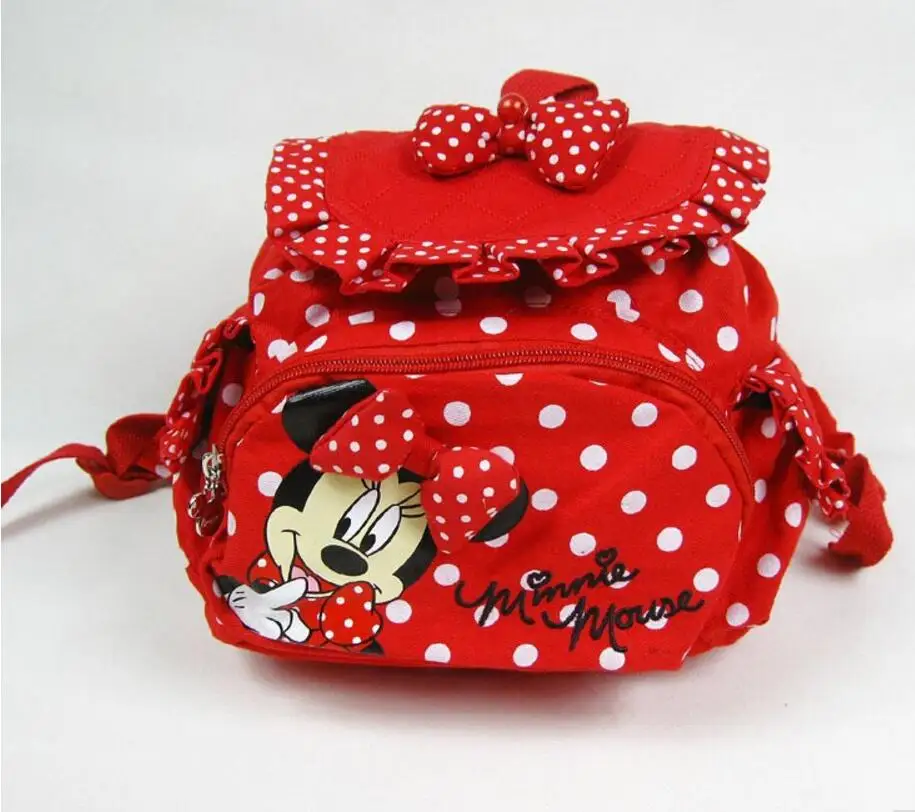 2016 New HOT Small Minnie Mouse Little Baby Children Girls font b Backpacks b font Cartoon