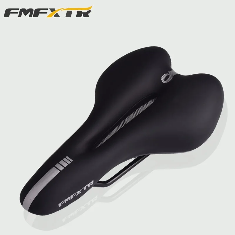 

Bicycle Saddle Hollow Silica Gel Comfortable And Breathable Seat MTB City Road Bicycle Double Tube Saddle High Cost Performance