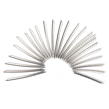 

24 Pcs Electric Guitar Frets Wire Fretwire 2.2mm Copper-nickel Alloy