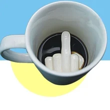 Keramik Stück 1 Neuheit Mittelfinger Kaffeetassen Tassen Persönlichkeit Büro Geschenke