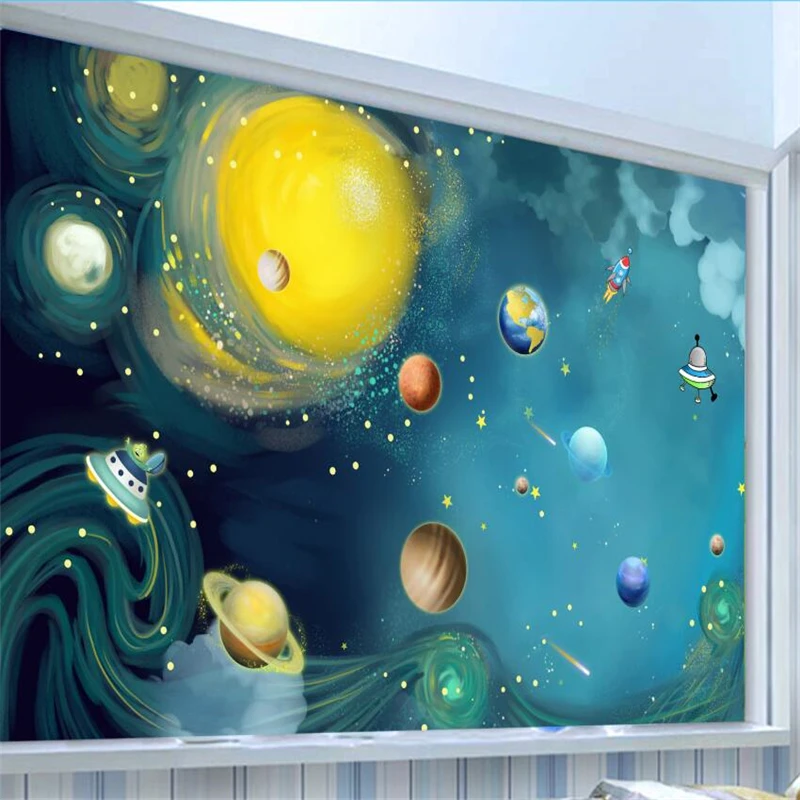 3d обои ручная работа для детской комнаты спальни большой фон на заказ|wall paper|3d