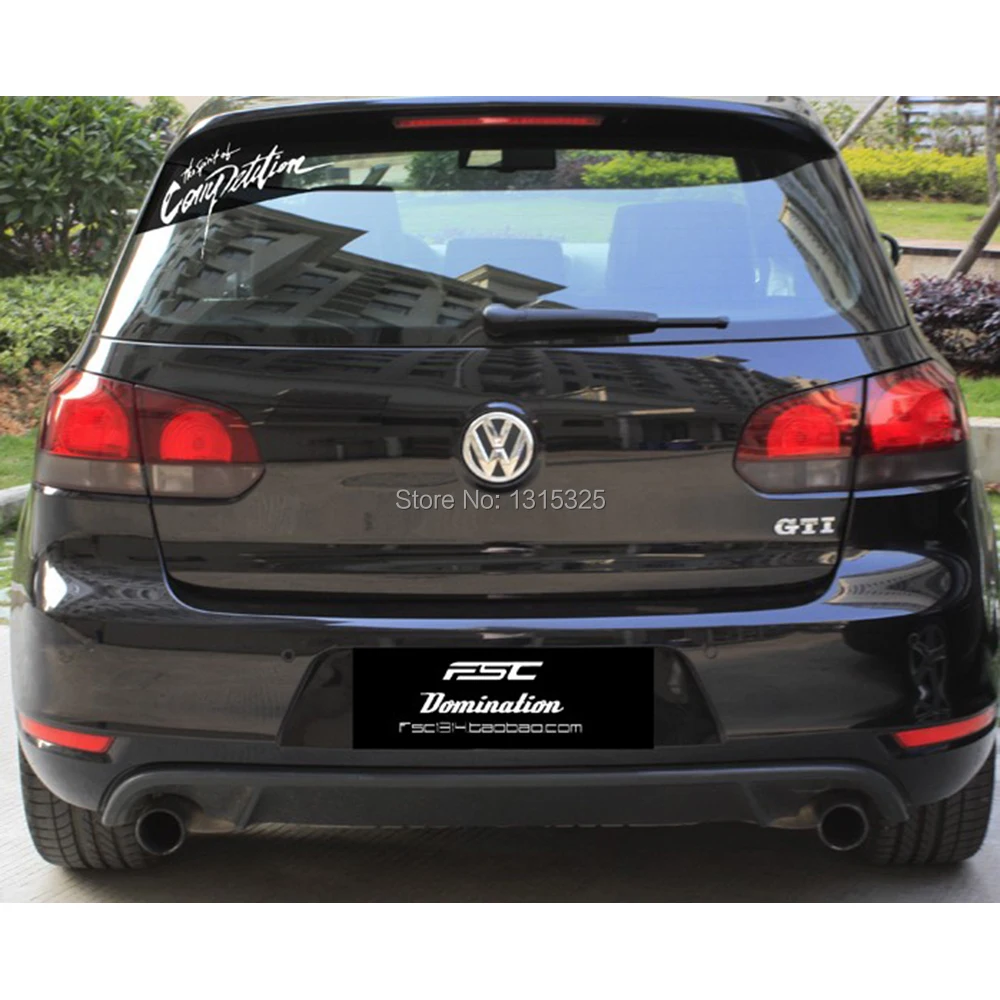 Наклейка на автомобиль Aliauto Spirit Of Competition наклейка для Volkswagen Polo GTI Golf 4 5 6 7 Passat b5 B6 b8