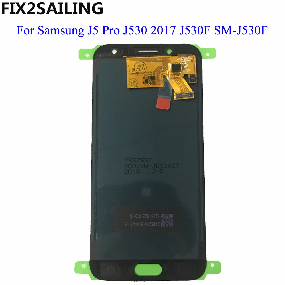 

J530 For Samsung Galaxy J5 Pro 2017 J530F SM-J530F LCD Display Touch Screen Digitizer for samsung j5 Pro Brightness Adjustable