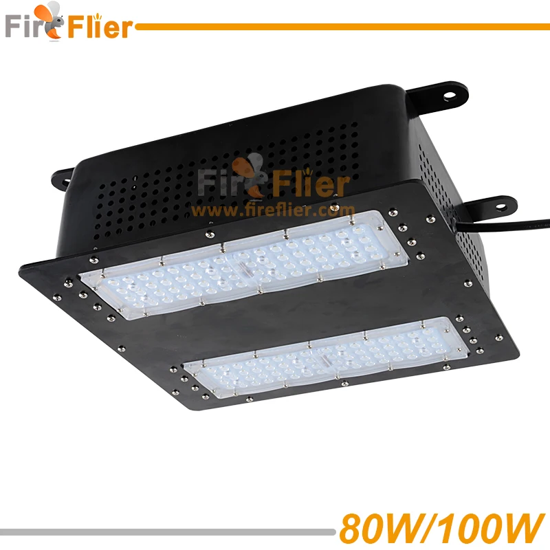 surface mounted led canopy light 100w 