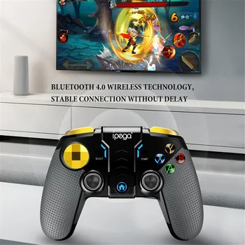 

Ipega Pg-9118 Smart Bluetooth Game Controller Gamepad Wireless Joystick Console Game With Telescopic Holder For Smart Tv/PC