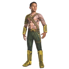 Best Offers Superhero Deluxe Child Muscle Cosplay Dress-up Dawn of Justice Aquaman Halloween Costume Boys DC Justice League Neptune Cosplay Best Offers Superhero Deluxe Child Muscle Cosplay Dress-up Dawn of Justice Aquaman Halloween Costume Boys DC Justice League Neptune Cosplay