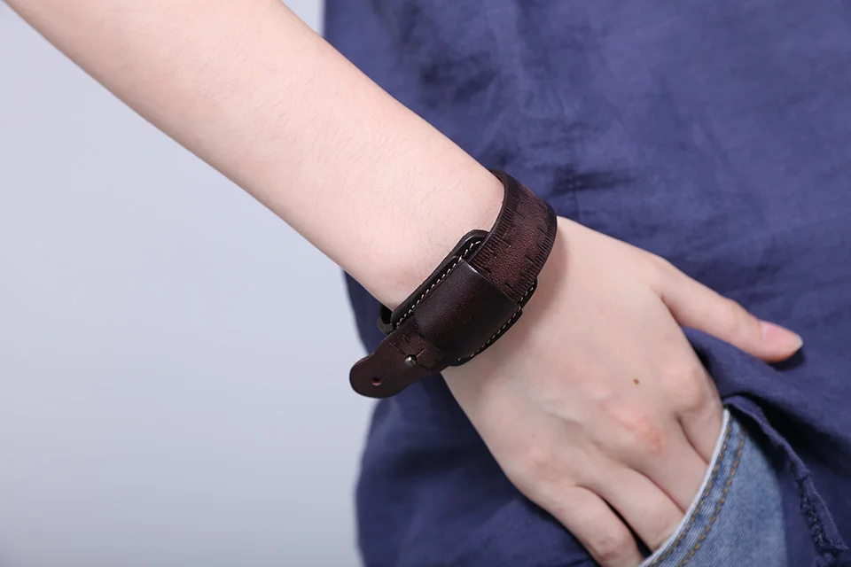 Fashion Belt bracelets for women men jewelry Love New Genuine Leather Bracelet Wristband bracelets& bangles